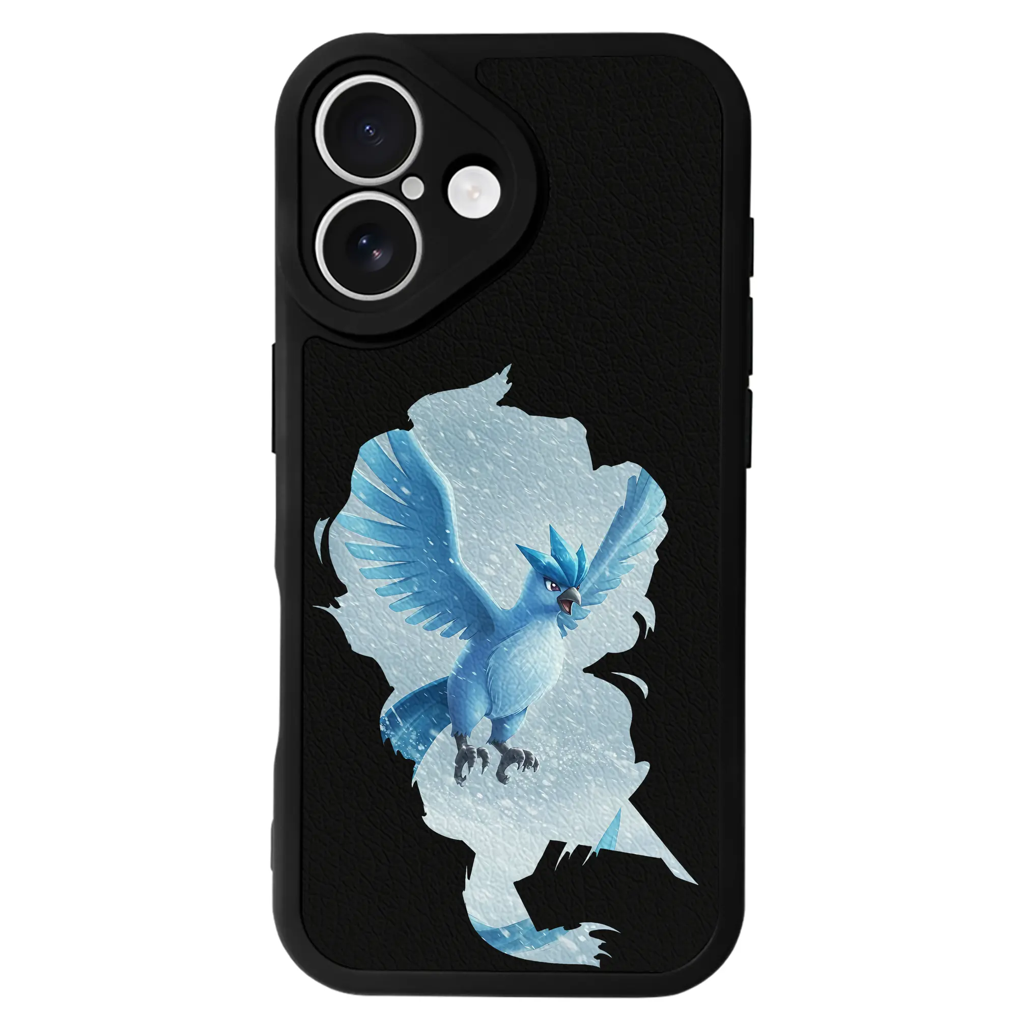 ポケモン グッズ,フリーザー - IPhone 16シリーズ対応 ・ シリコンスマホケース ・ レザー調 ・ 高精度フィット ・ 耐衝撃 ・ ワイヤレス充電対応 ・ 精密カット